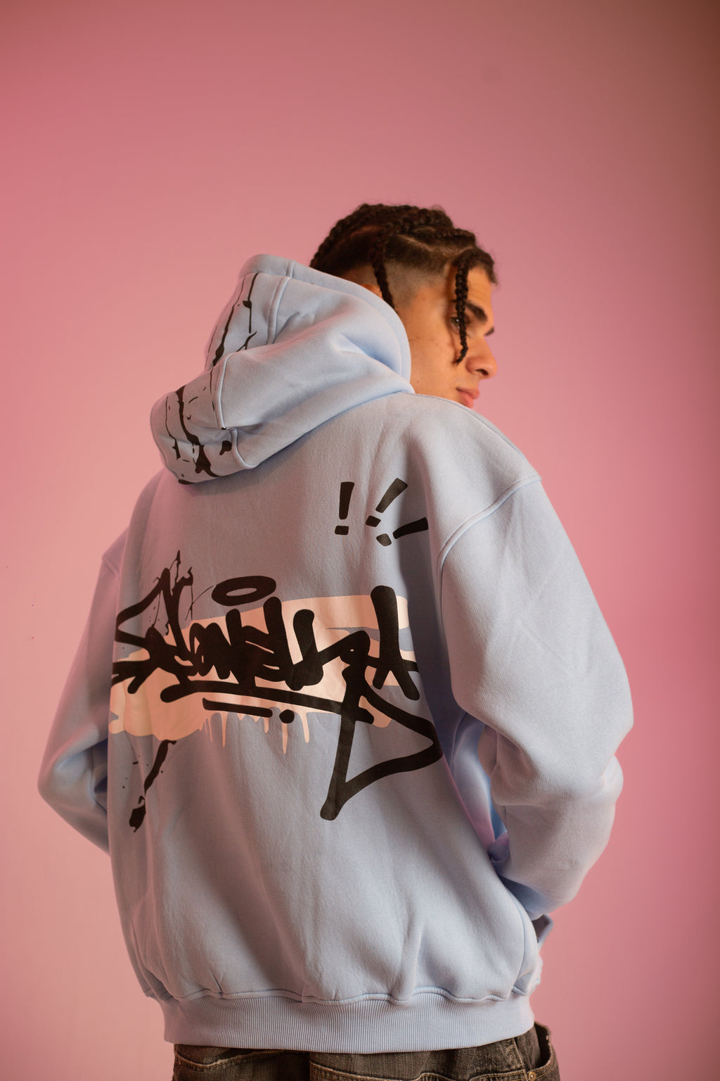 BABY BLUE HOODIE