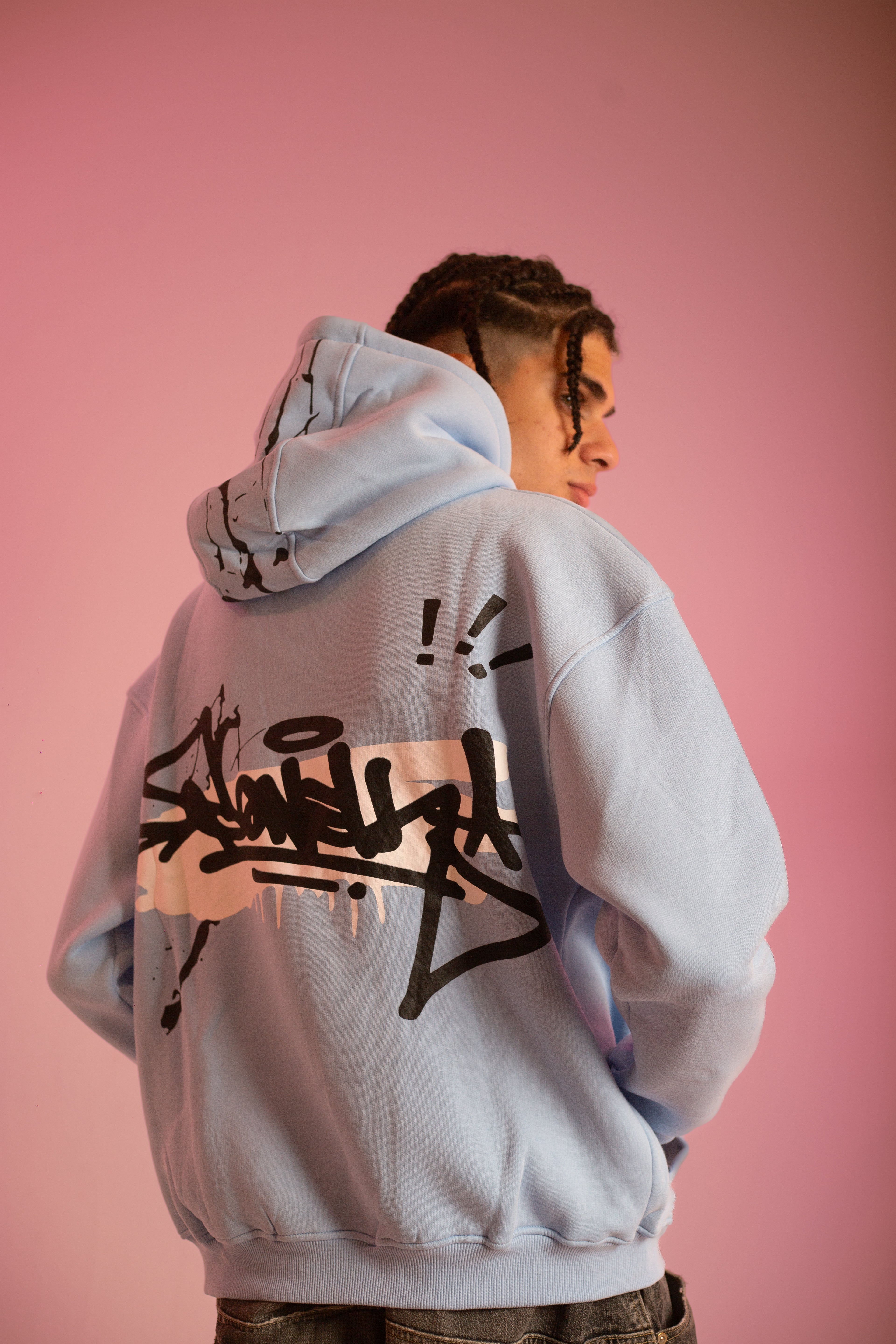 BABY BLUE HOODIE