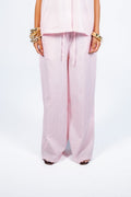 STRIPED PANTS - PINK