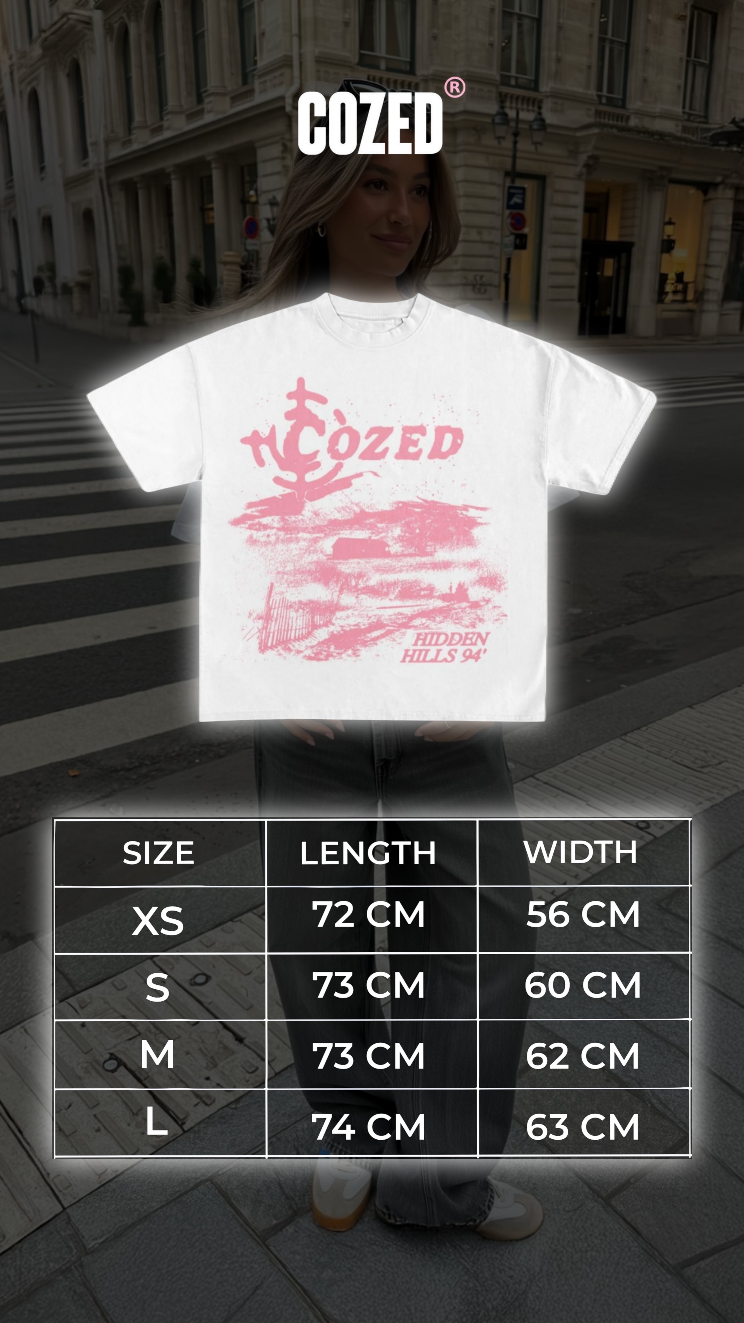 WHITE HILLS T-SHIRT