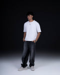 BLACK OUTLINE JEANS