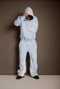 Baby blue cursed pants