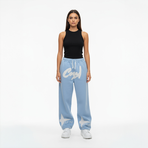 Baby-Blue star sweatpants💫