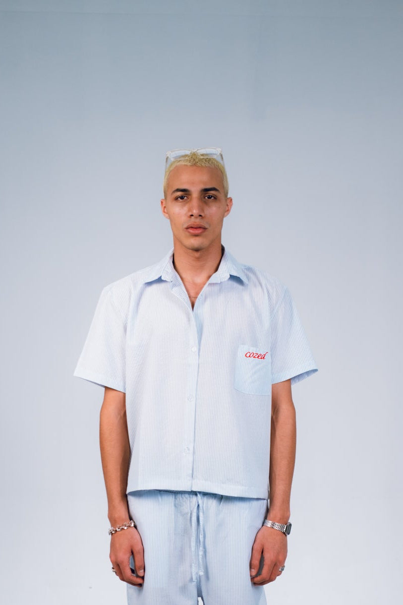 STRIPED SHIRT - BLUE