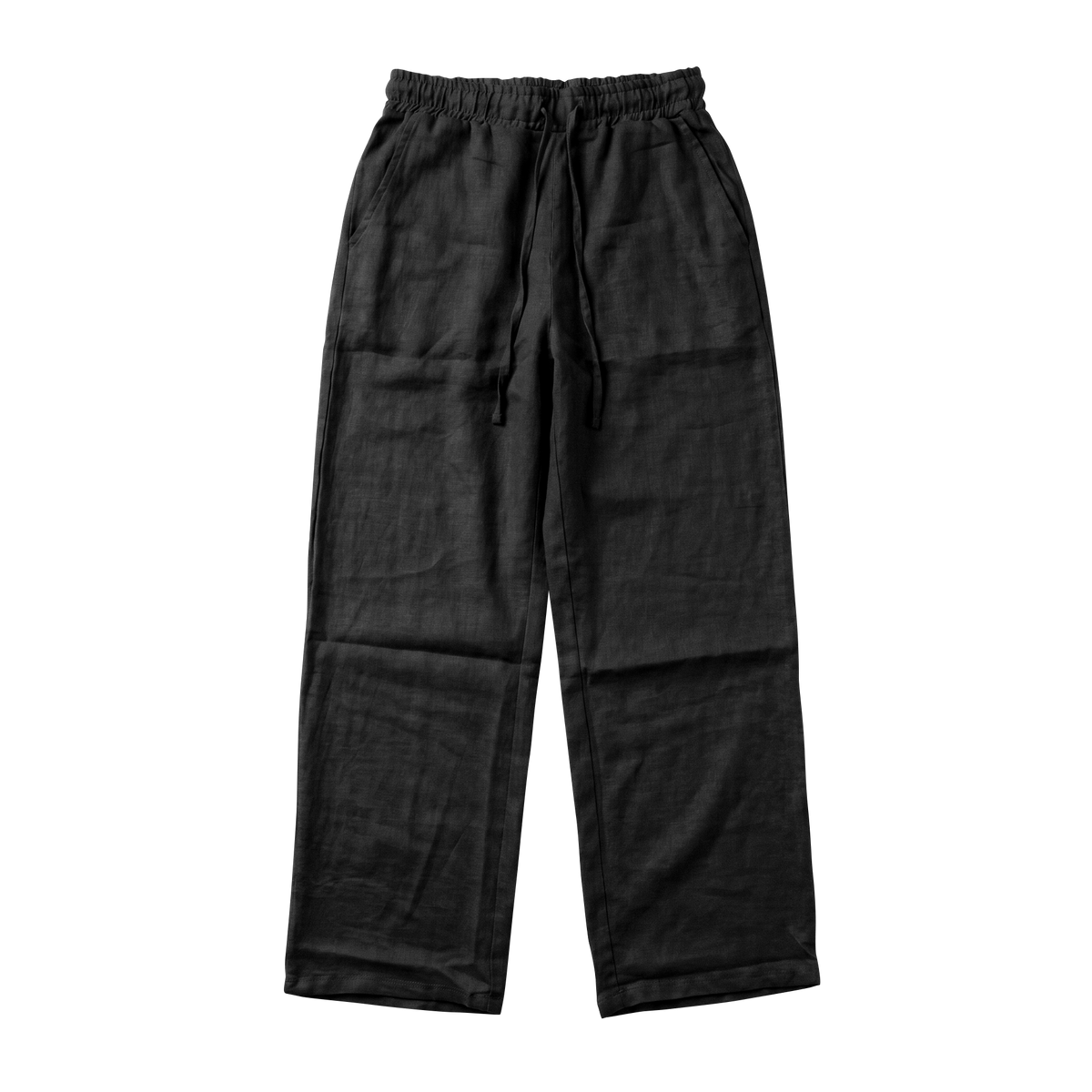 Linen Pants - Black