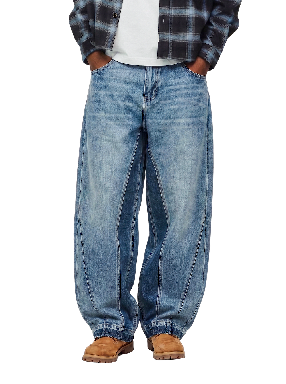 BLUE OUTLINE JEANS