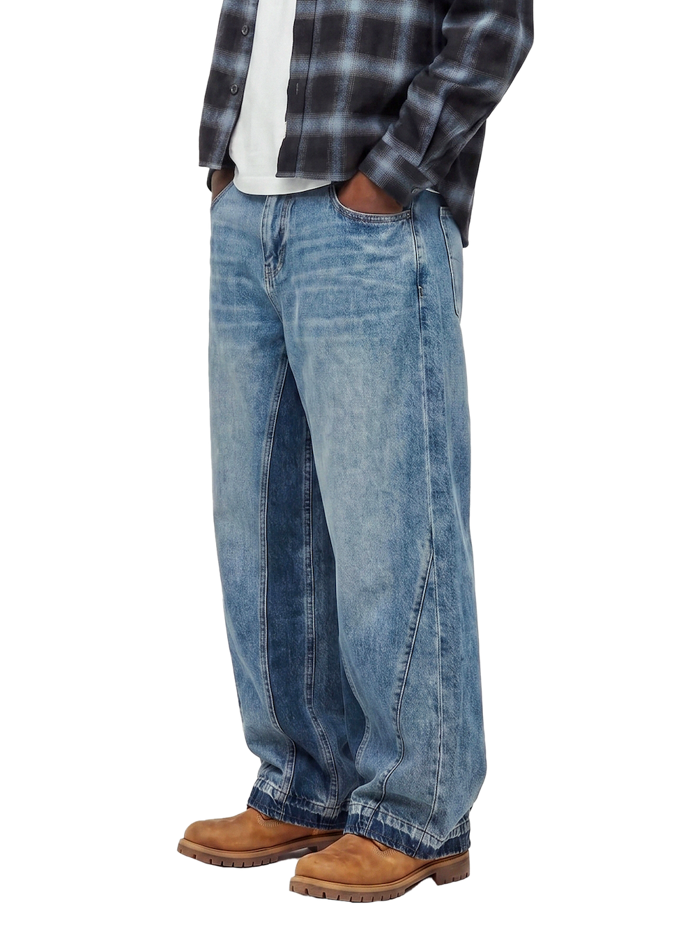 BLUE OUTLINE JEANS