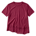 Lace Top - Burgundy