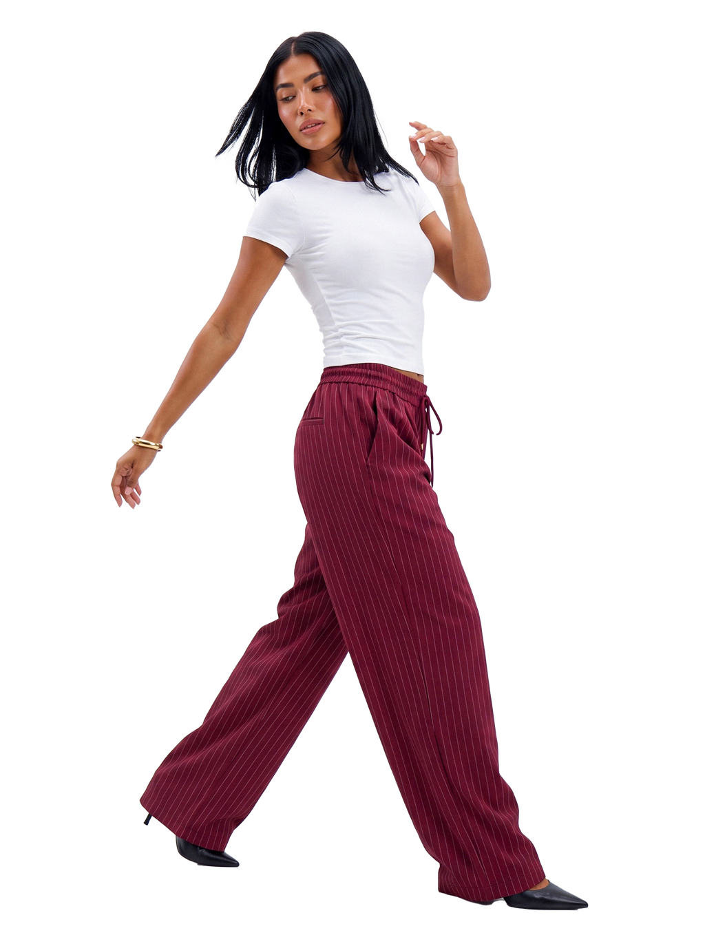 Formal pants - Burgundy
