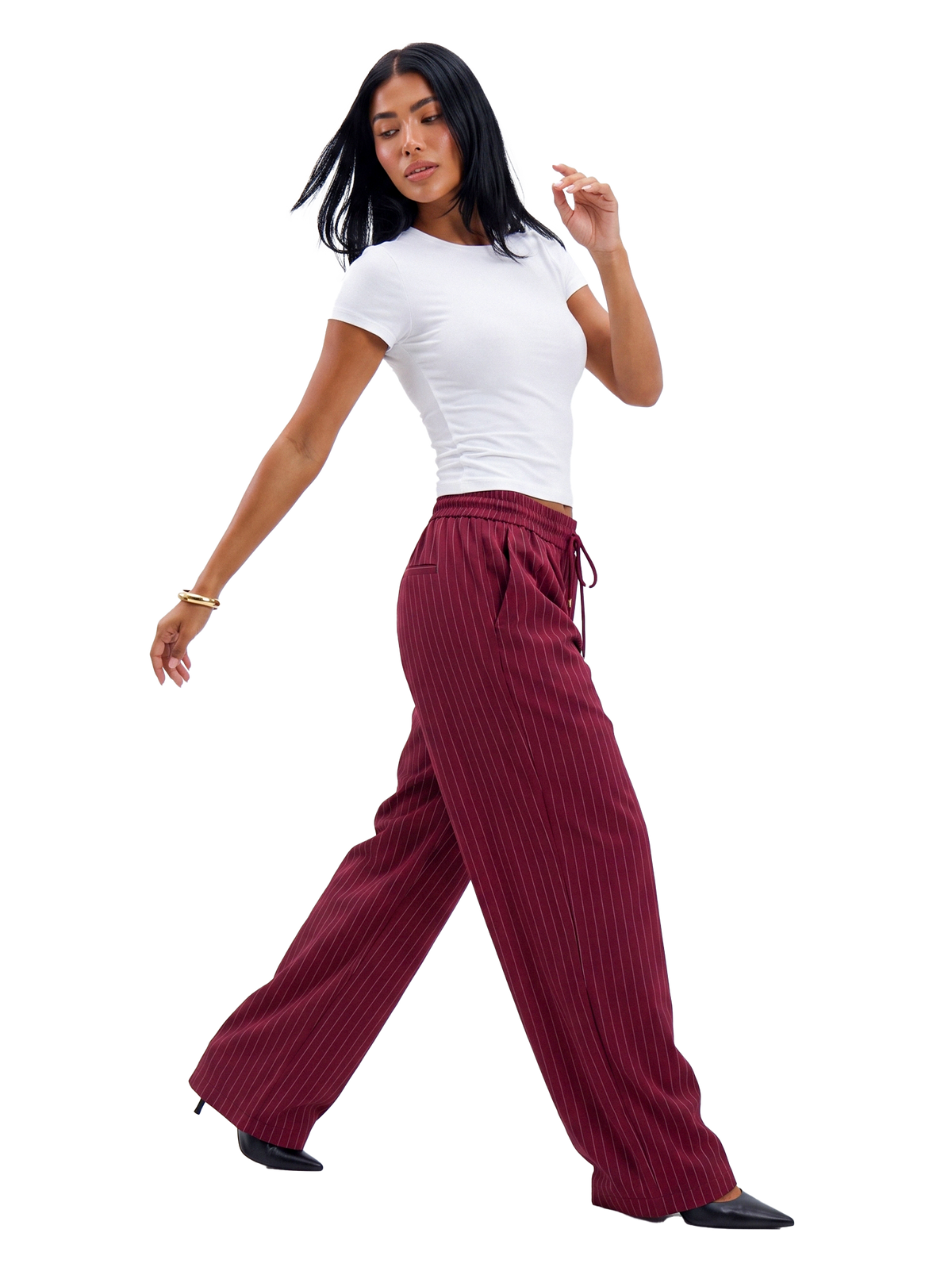 Formal pants - Burgundy