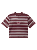Cozed knitted baby tee - brown