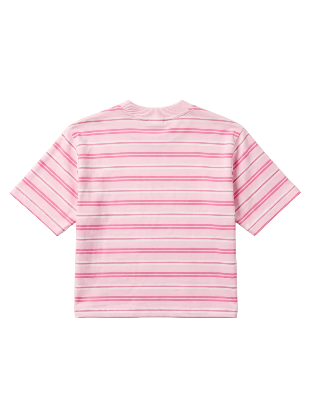 Cozed knitted baby tee - Pink