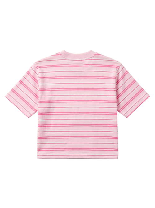 Cozed knitted baby tee - Pink