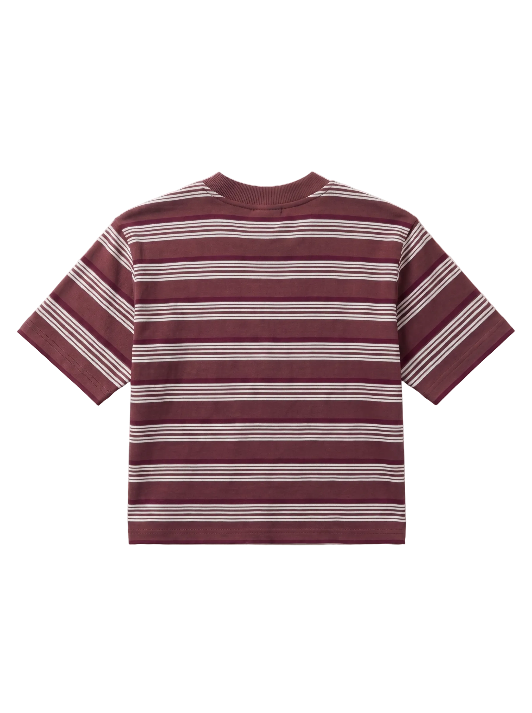 Cozed knitted baby tee - brown