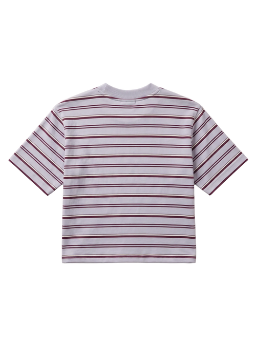 Cozed knitted baby tee- Gray