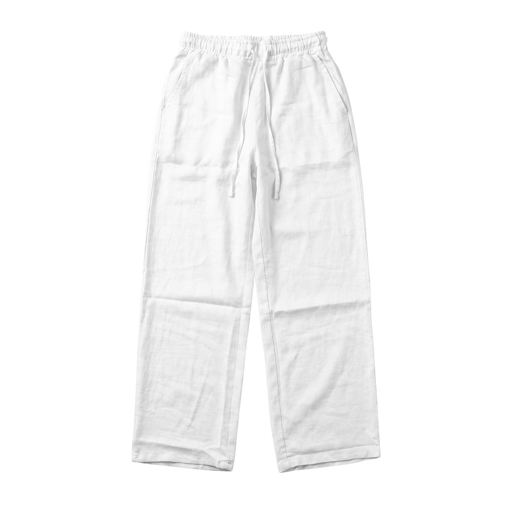 Linen Pants - White