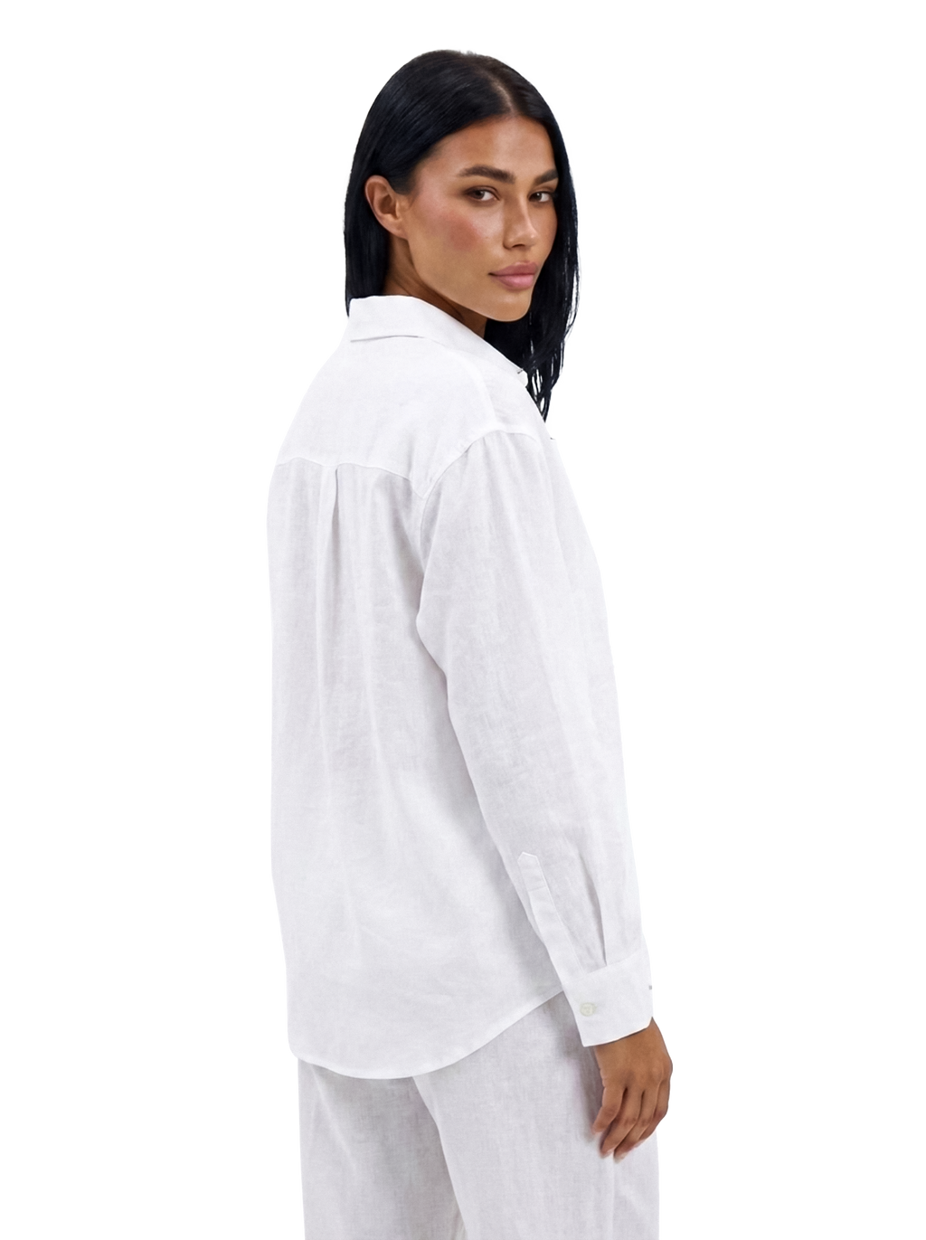 Linen Shirt - White