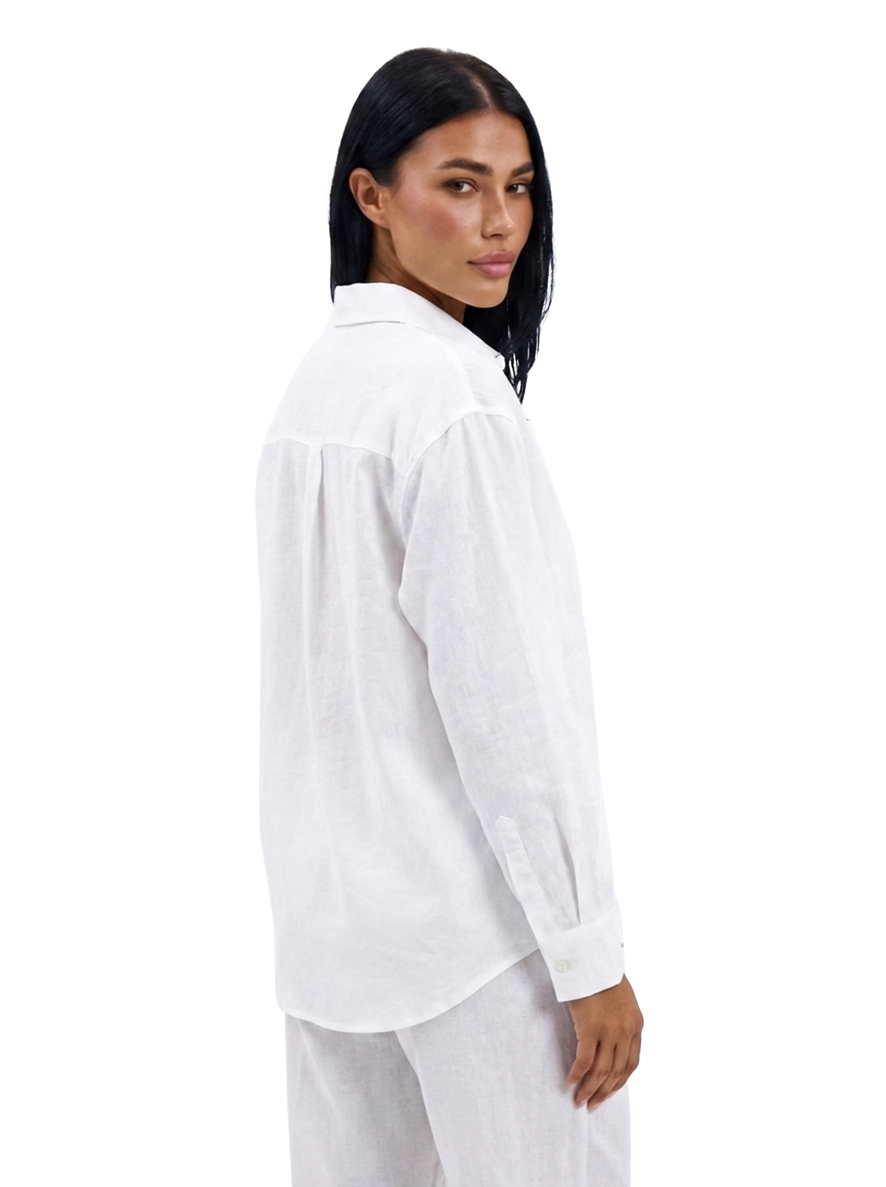 Linen Shirt - White