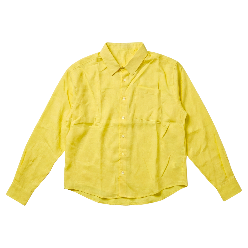 Linen Shirt - Yellow